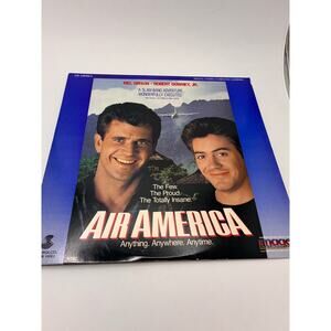 Air America LaserDisc 1990 Action Comedy Mel Gibson Robert Downey Jr